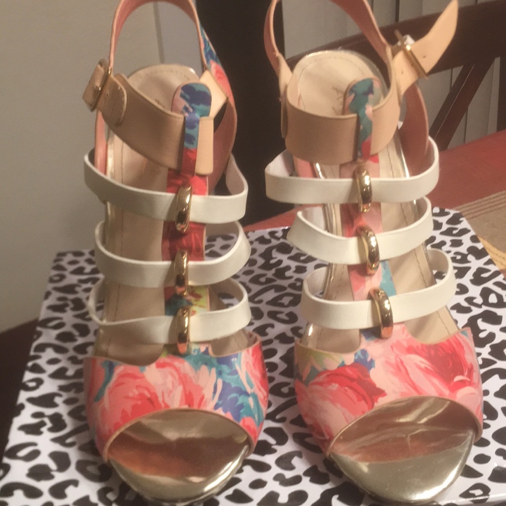 Colorful good time Heels